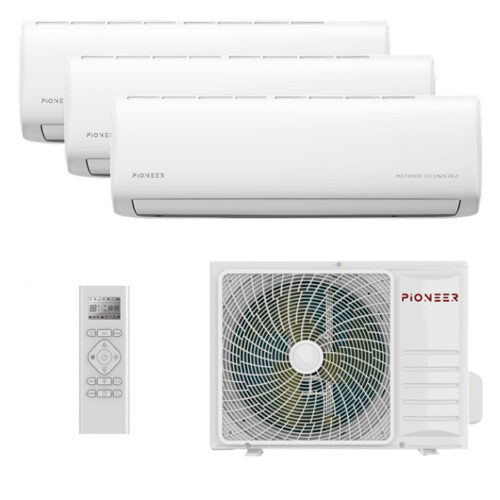 Мульти сплит-система на 3 комнаты Pioneer KFRI20FW x 3 / 3MSHD21F