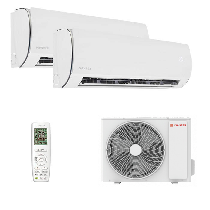 pioneer-multi-artis-r32-2-rooms.jpg Мульти сплит-система на 2 комнаты Pioneer KFRI20LW x 2 / 2MSHD14B — изображение 1