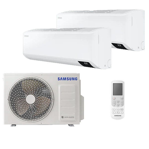 samsung-non-wind-free-multi-2-rooms.jpg Мульти сплит-система на 2 комнаты Samsung AJ020TNTDKH/EA x 2 / AJ040TXJ2KH/EA — изображение 1