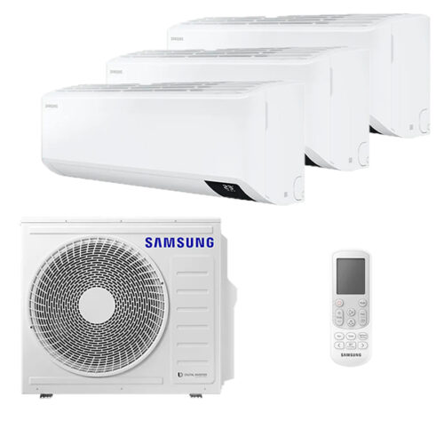 Мульти сплит-система на 3 комнаты Samsung AJ020TNTDKH/EA x 3 / AJ068TXJ3KH/EA