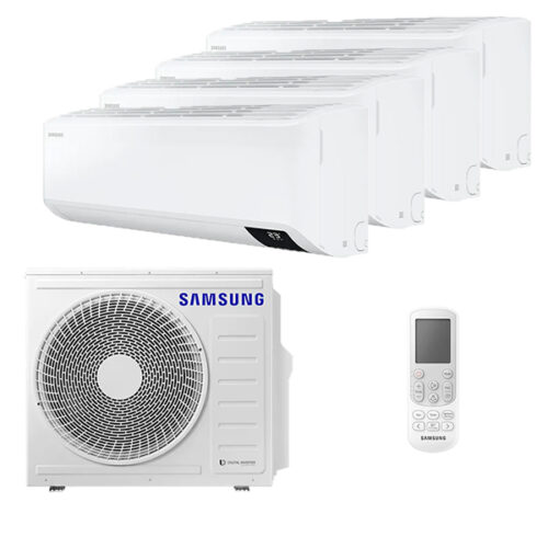 Мульти сплит-система на 4 комнаты Samsung AJ020TNTDKH/EA x 4 / AJ080TXJ4KH/EA