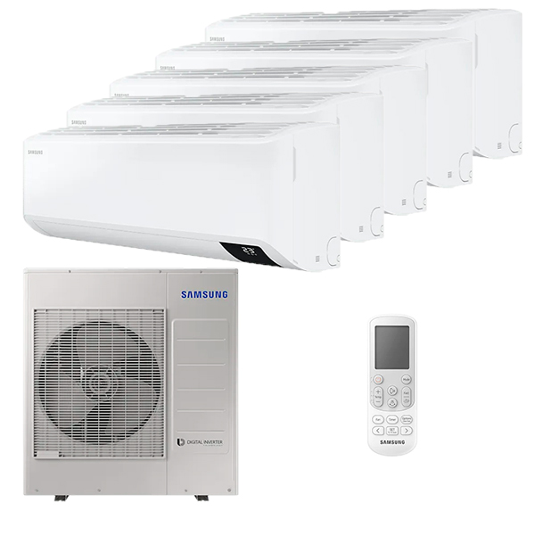 samsung-non-wind-free-multi-5-rooms.jpg Мульти сплит-система на 5 комнат Samsung AJ020TNTDKH/EA x 5 / AJ100TXJ5KH/EA — изображение 1