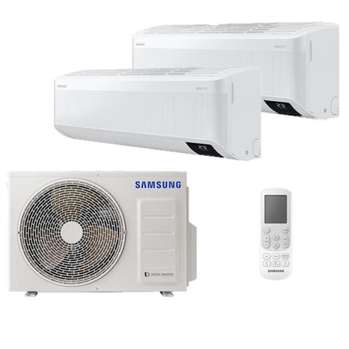 Мульти сплит-система на 2 комнаты Samsung AJ020TNAPKH/EA + AJ025TNAPKH/EA / AJ040TXJ2KH/EA