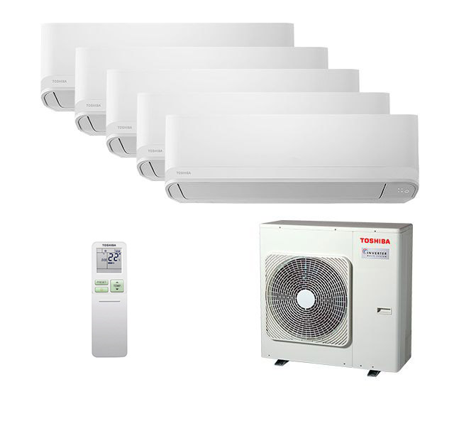 toshiba-seiya-r32-multi-5-rooms.jpg Мульти сплит-система на 5 комнат Toshiba RAS-B07E2KVG-EE x 5 / RAS-5M34U2AVG-E — изображение 1