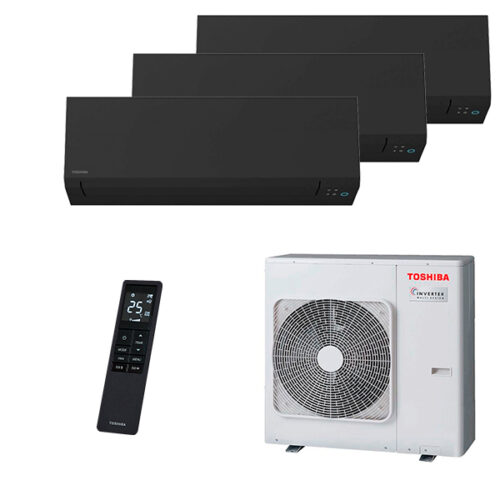Мульти сплит-система на 3 комнаты Toshiba RAS-B10G3KVSGB-E x 3 / RAS-3M26G3AVG-E