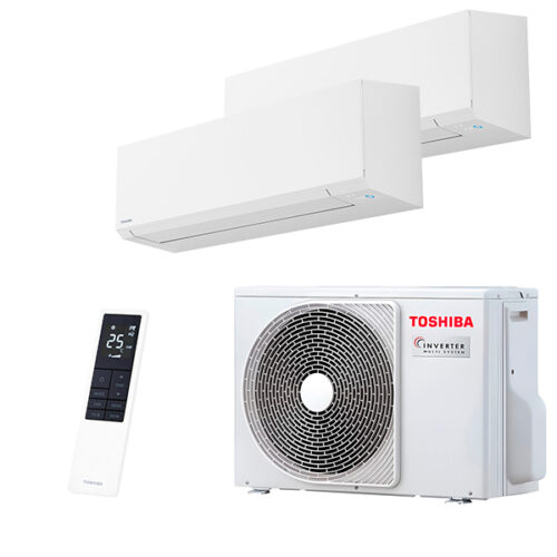 Мульти сплит-система на 2 комнаты Toshiba RAS-B10G3KVSG-E x 2 / RAS-2M18G3AVG-E