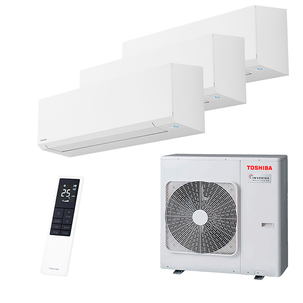 toshiba-shorai-white-multi-3-rooms-26.jpg Мульти сплит-система на 3 комнаты Toshiba RAS-B10G3KVSG-E x 3 / RAS-3M26G3AVG-E — изображение 1