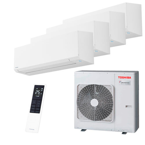 Мульти сплит-система на 4 комнаты Toshiba RAS-B10G3KVSG-E x 4 / RAS-4M27G3AVG-E