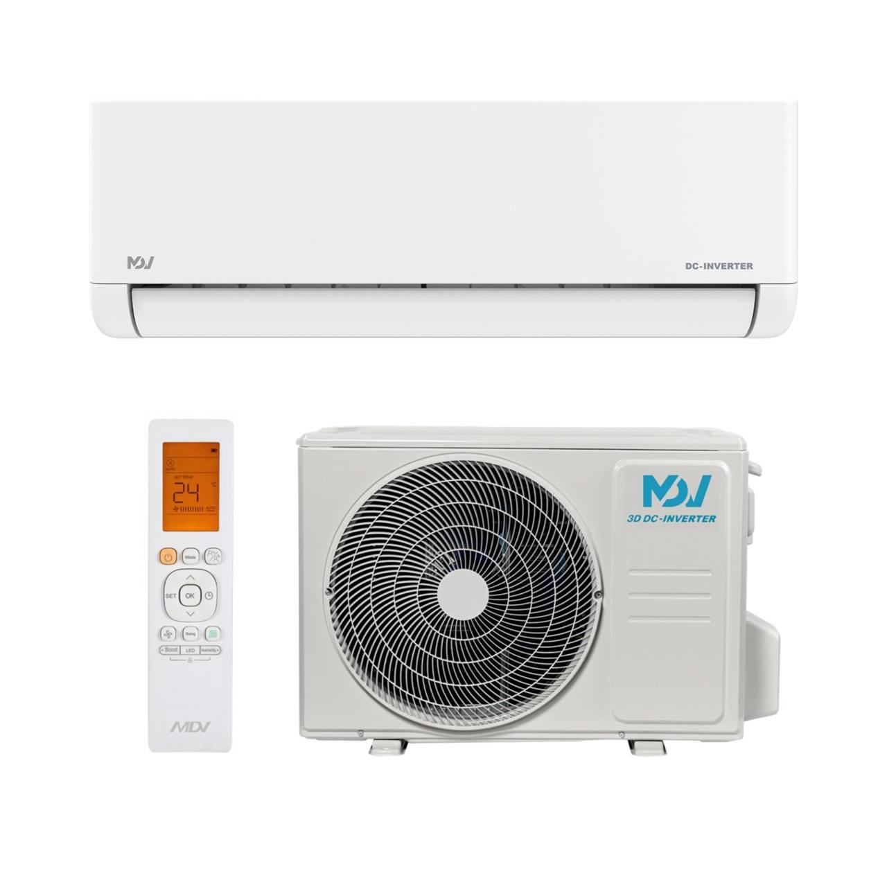 Кондиционер (сплит-система) Mdv Integra MDSI-07HRDN8 (WF)/MDOI-07HDN8 – Сплит-Кинг – Mdv (ЭмДиВи) Integra MDSI-07HRDN8 (WF)/MDOI-07HDN8 – это настенный кондиционер с множеством рабочих режимов и функций. Модель оборудована тремя фильтрами и биполярным ионизатором. Также доступно управление по Wi-Fi через специальное приложение в смартфоне. Компрессор GMCC работает с высокой энергоэффективностью. Кондиционер (сплит-система) Mdv Integra MDSI-07HRDN8 (WF)/MDOI-07HDN8 — изображение 1